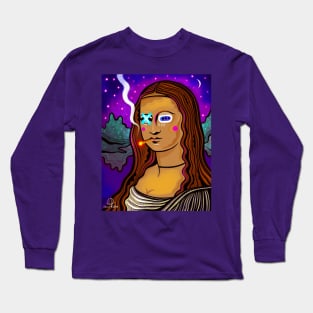 Mona Lisa Long Sleeve T-Shirt